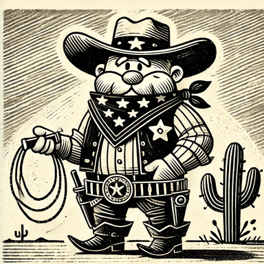 Hank Howdy illustration