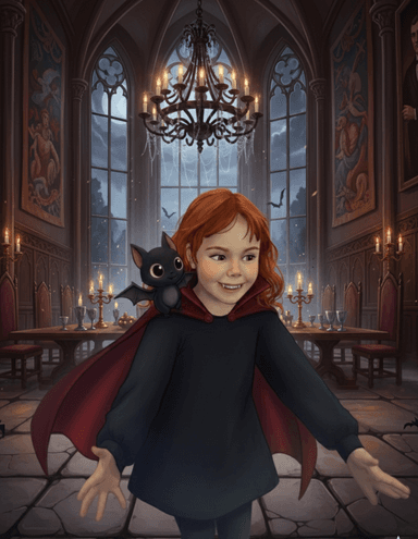 Vampire Ainsley illustration